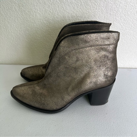 Diba True metallic shimmer booties KARMA size 10 - Picture 4 of 8
